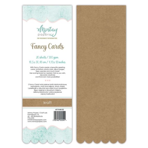 Fancy Cards - Bazy Kraft 02, 20 szt. - Mintay MT-FANK-02.jpg