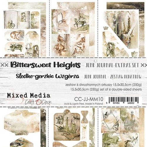 Zestaw dodatków BitterSweet Heights - Junk Journal Set - Craft o'clock CC-JJ-MM10.jpg