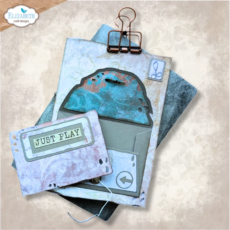 Zestaw wykrojników - Grunge envelope - ELIZABETH craft design 2344-08.webp
