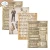 Zestaw papierów do scrapbookingu 15x21 Journal Ephemera 1 - ELIZABETH craft designs PS01-06.webp