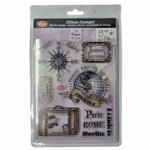 Zestaw stempli Paris-Rome-Berlin - Viva Decor (4003-113-00)