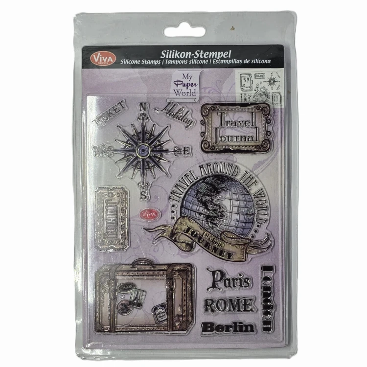 Zestaw stempli Paris-Rome-Berlin - Viva Decor (4003-113-00)