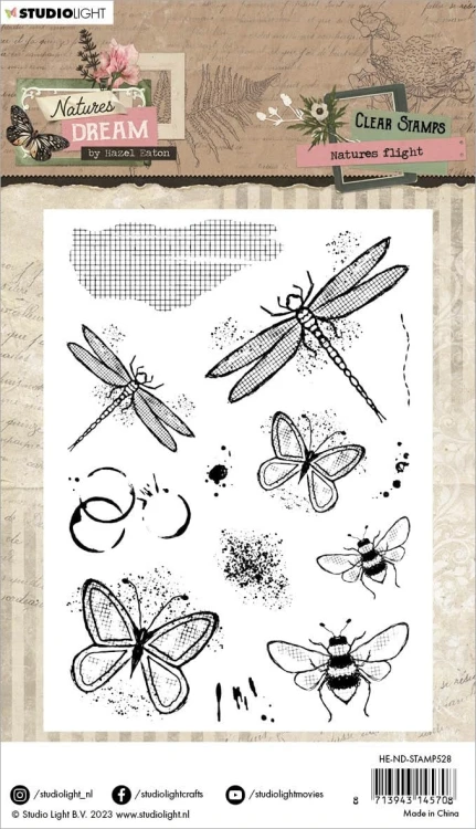 Zestaw stempli Nature's flight - StudioLight HE-ND-STAMP528-1.jpg