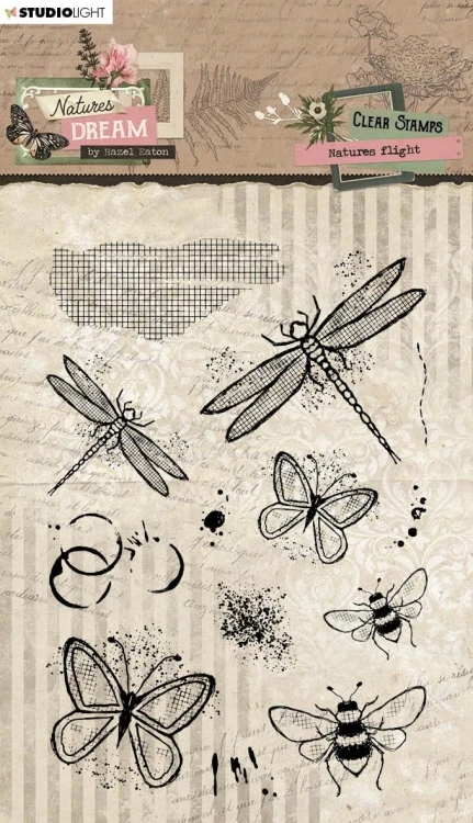 Zestaw stempli Nature's flight - StudioLight HE-ND-STAMP528.jpg
