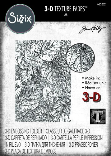 Folder do wytłaczania 3D Texture Fades – Foliage autorstwa Tima Holtza - Sizzix 665252.jpg