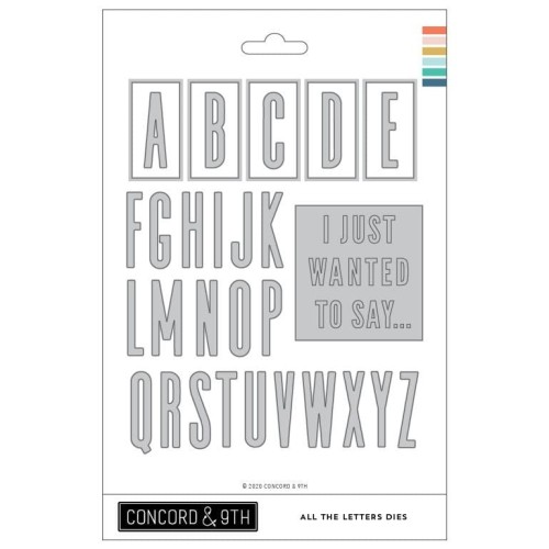 Zestaw wykrojników All The Letters - Concord&amp;9th 10981.jpg