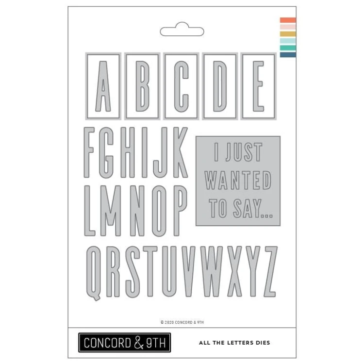 Zestaw wykrojników All The Letters - Concord&amp;9th 10981.jpg