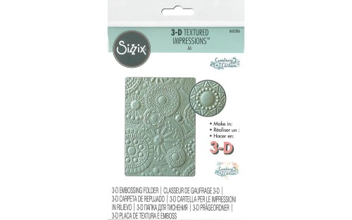 Folder do wytłaczania 3D Mosaic Gems - Sizzix 663206.jpg