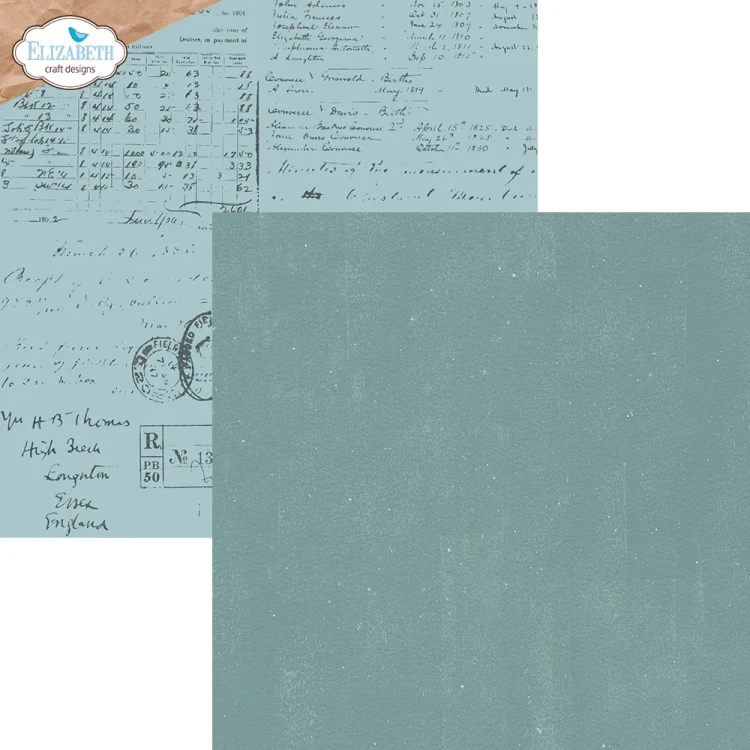 Zestaw papierów do scrapbookingu 30x30 "Once in a Lifetime" - ELIZABETH craft designs C032-3.webp