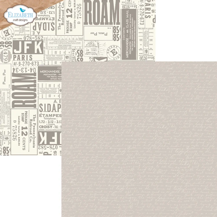 Zestaw papierów do scrapbookingu 30x30 "Once in a Lifetime" - ELIZABETH craft designs C032-7.webp