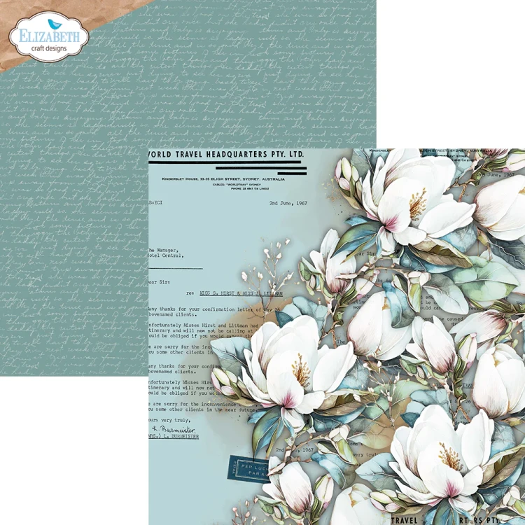 Zestaw papierów do scrapbookingu 30x30 "Once in a Lifetime" - ELIZABETH craft designs C032-13.webp