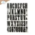Zestaw stempli Pogrubiony alfabet - ELIZABETH Craft Designs CS410-1.webp