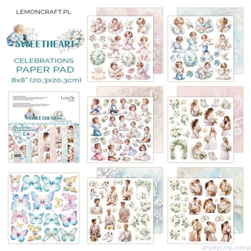 Zestaw papierów 20x20 Sweetheart Celebrations - LemonCraft LEM-SWEETHA-04-1.jpg