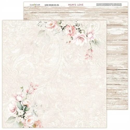Zestaw papierów 30x30 Mum's Love - LemonCraft LEM-MUMS-01-6.webp