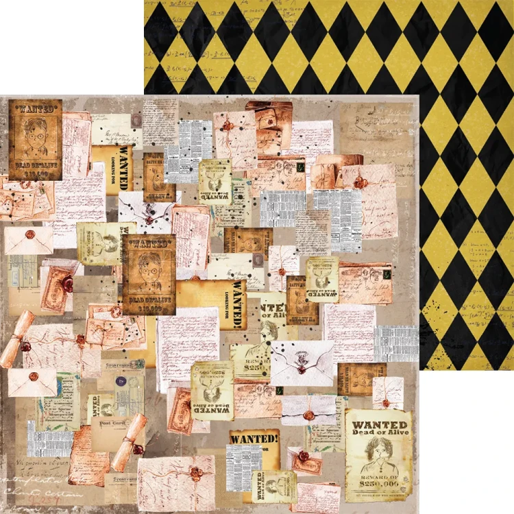 Zestaw papierów do scrapbookingu 15x15 - Magic World - Zoju Design