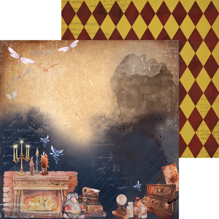 Zestaw papierów do scrapbookingu 15x15 - Magic World - Zoju Design
