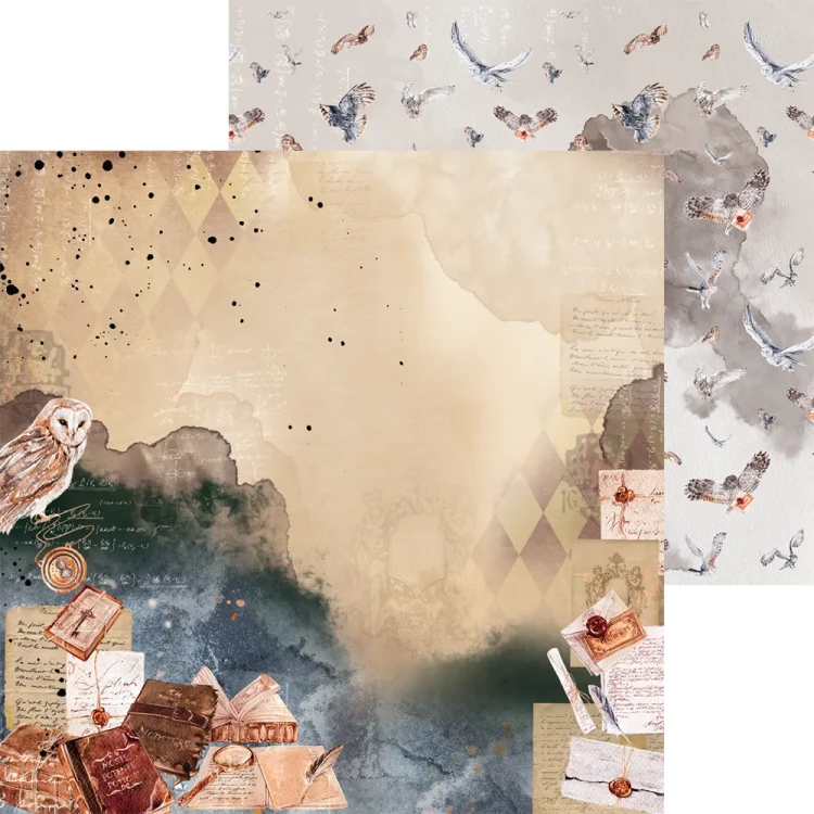 Zestaw papierów do scrapbookingu 15x15 - Magic World - Zoju Design