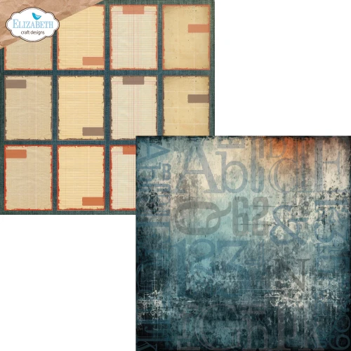 Zestaw papierów do scrapbookingu 30x30 Rest &amp; Relaxation - ELIZABETH craft designs C043-02.webp