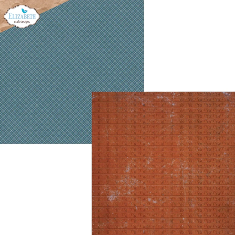 Zestaw papierów do scrapbookingu 30x30 Rest &amp; Relaxation - ELIZABETH craft designs C043-06.webp