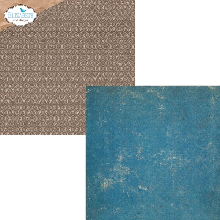 Zestaw papierów do scrapbookingu 30x30 Rest &amp; Relaxation - ELIZABETH craft designs C043-09.webp