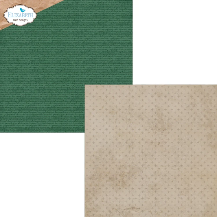 Zestaw papierów do scrapbookingu 30x30 Rest &amp; Relaxation - ELIZABETH craft designs C043-11.webp
