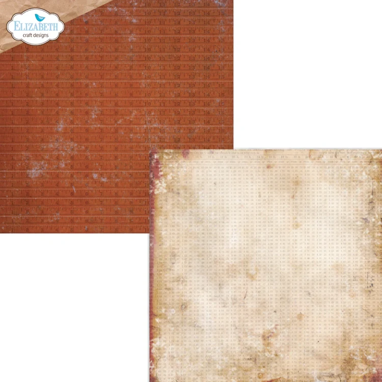 Zestaw papierów do scrapbookingu 30x30 Rest &amp; Relaxation - ELIZABETH craft designs C043-12.webp