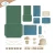 Zestaw wykrojników - Library Pockets &amp; Accessories - ELIZABETH craft design 2358-02.webp