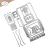 Zestaw wykrojników - Library Pockets &amp; Accessories - ELIZABETH craft design 2358-03.webp