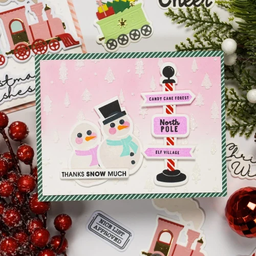 Zestaw stempli North Pole - Scrapbook.com (SBC-DS24-15)