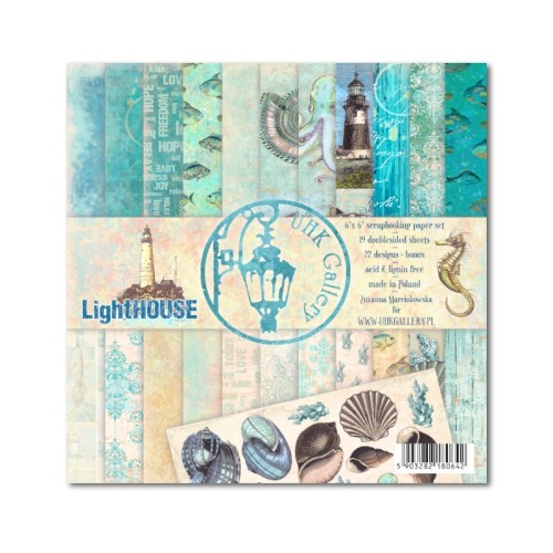 Zestaw papierów LightHOUSE 15x15 UHK Gallery (180642)