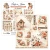 Zestaw papierów do scrapbookingu 30x30 Art Journal - Lady in Japan - ScrapBoys LAJA-14-1.webp