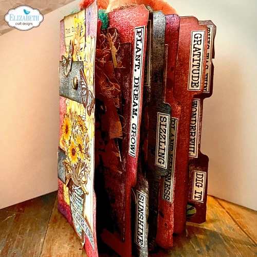 Zestaw stempli Journal phrases 5 - ELIZABETH Craft Designs (CS416)