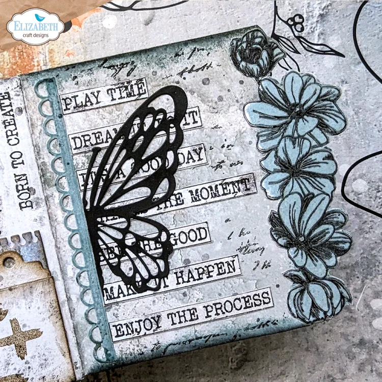 Zestaw stempli Journal phrases 3 - ELIZABETH Craft Designs (CS346)-3