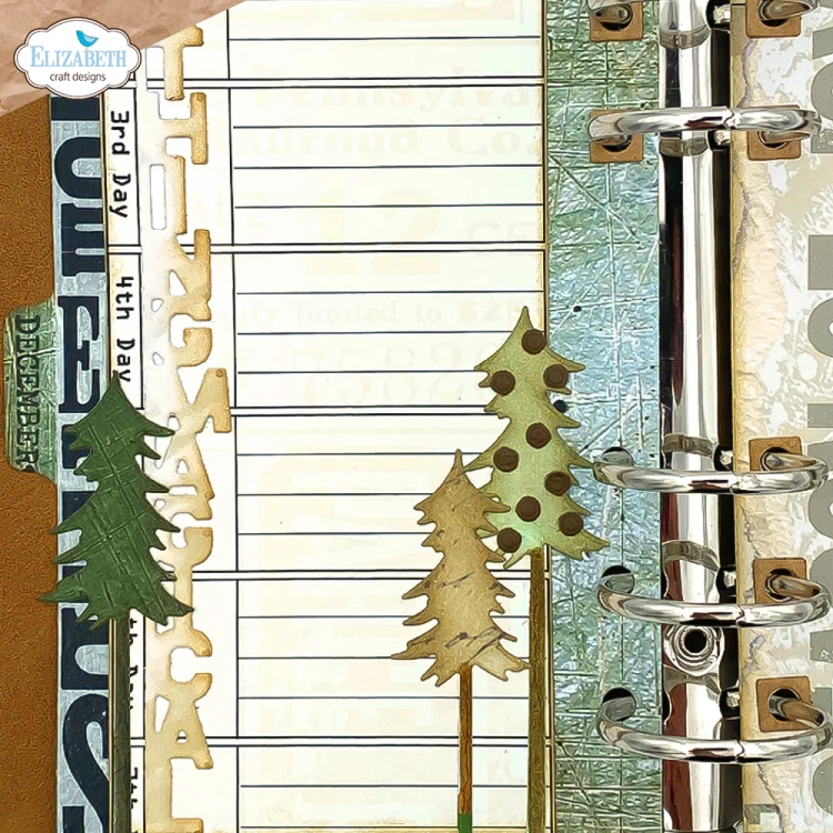 C009-2 Zestaw papierów do scrapbookingu 30x30 Christmas Lives Here - ELIZABETH craft designs
