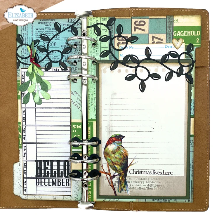 C009-3 Zestaw papierów do scrapbookingu 30x30 Christmas Lives Here - ELIZABETH craft designs