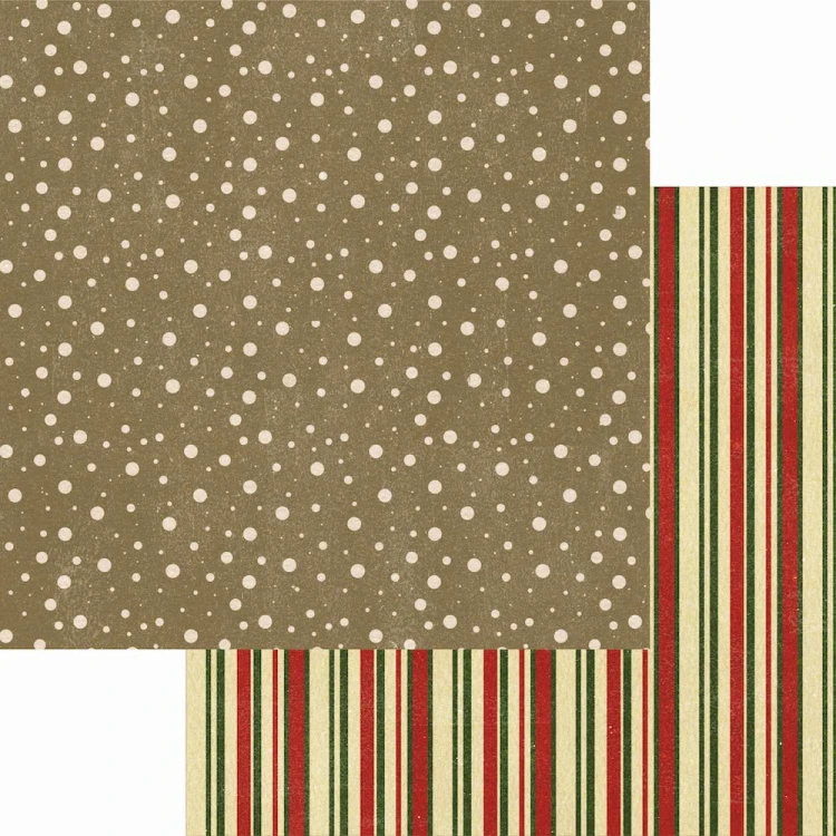 C020-3 Zestaw papierów do scrapbookingu 30x30 Christmas Field Notes - ELIZABETH craft designs