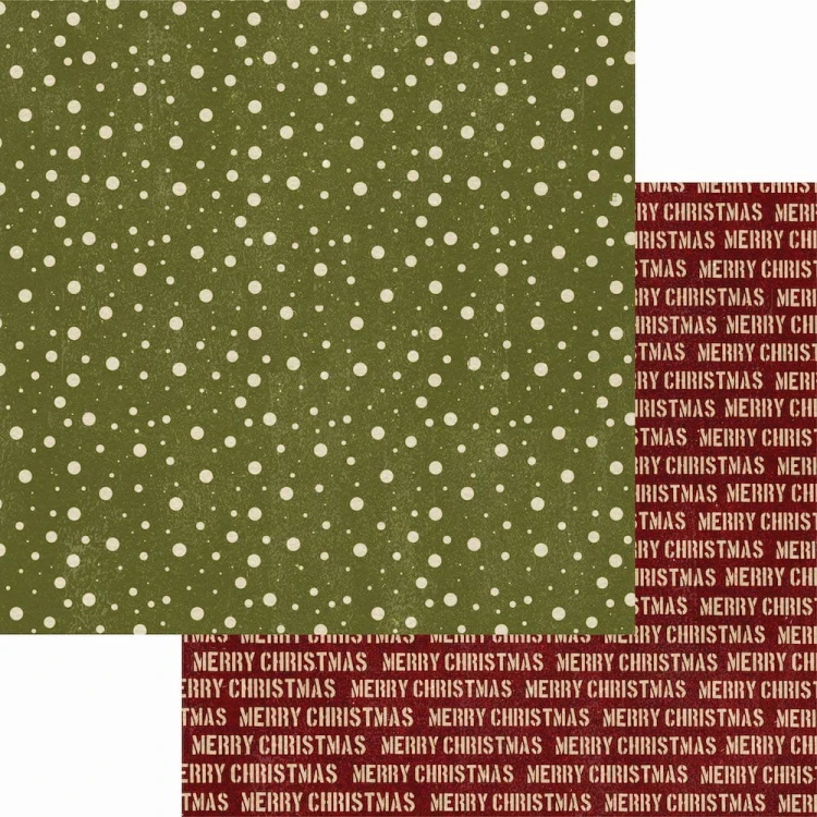 C020-5 Zestaw papierów do scrapbookingu 30x30 Christmas Field Notes - ELIZABETH craft designs