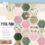 C016-1 Zestaw papierów do scrapbookingu 30x30 Petal Pink - ELIZABETH craft designs
