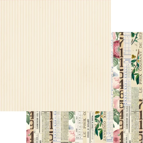 C016-2 Zestaw papierów do scrapbookingu 30x30 Petal Pink - ELIZABETH craft designs