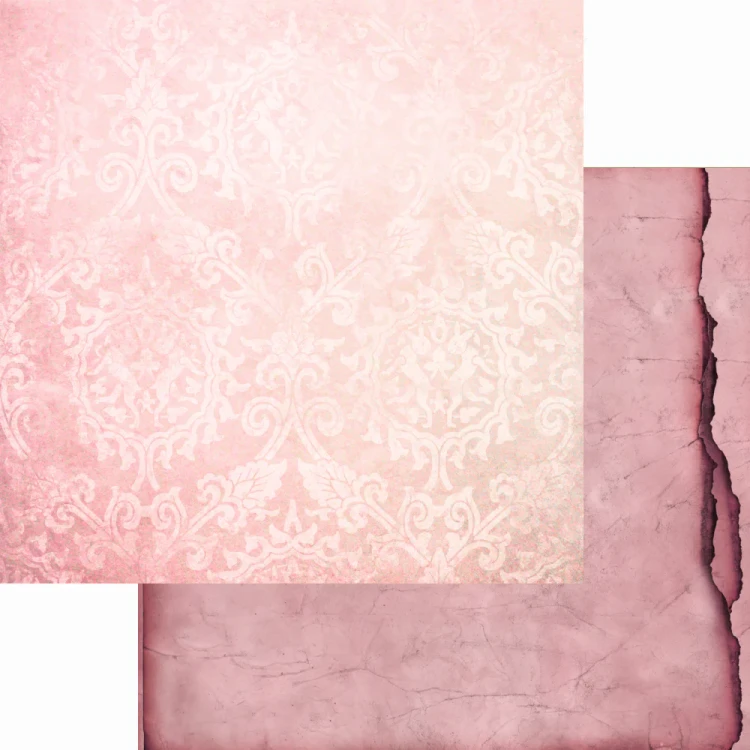 C016-4 Zestaw papierów do scrapbookingu 30x30 Petal Pink - ELIZABETH craft designs