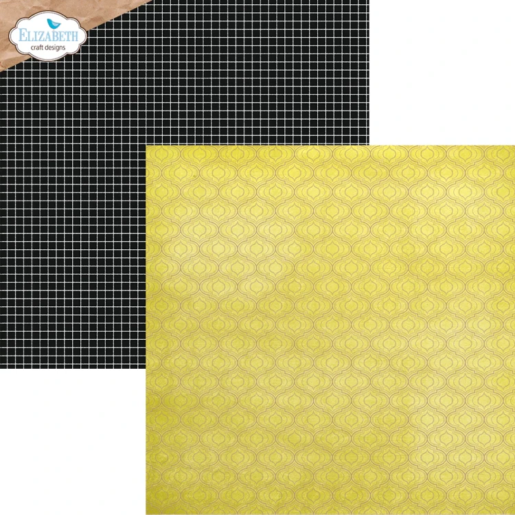 C021-10  Zestaw papierów do scrapbookingu 30x30 Key Lime Night - ELIZABETH craft designs