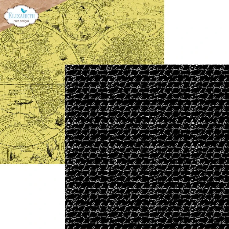 C021-11  Zestaw papierów do scrapbookingu 30x30 Key Lime Night - ELIZABETH craft designs