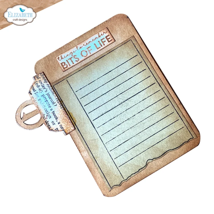Zestaw stempli About Me - ELIZABETH Craft Designs (CS434) 2