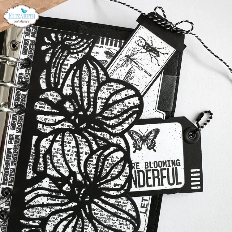 Zestaw stempli Wildflower - ELIZABETH Craft Designs (CS419) 3