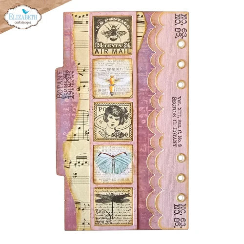 Zestaw stempli Postage Stamps 3 - ELIZABETH Craft Designs (CS418) 2